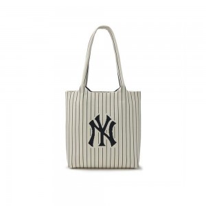 MLB Basic Big Logo Knit Tote Bag New York Yankees Tote Bags | AP18-C6RB