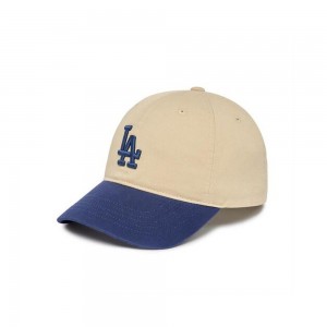 MLB Basic Color Block Unstructured Ball Cap Los Angeles Dodgers Ball Caps | CM85-U2SV