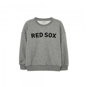 MLB Basic Heavy Napping Sweatshirt Boston Red Sox Sweatshirts | XK75-S0SX