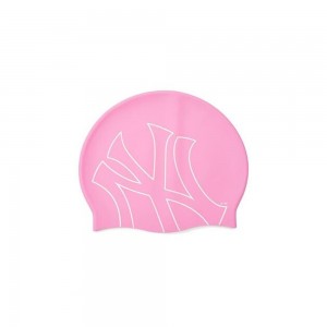 MLB Basic Silicone Swim Cap New York Yankees Accessories | QP29-V0WQ