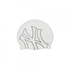 MLB Basic Silicone Swim Cap New York Yankees Accessories | ZF01-F6PH