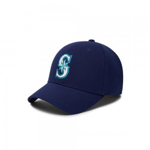 MLB Batter Flex Structured Ball Cap SEATTLE MARINERS Ball Caps | VQ17-W5WS