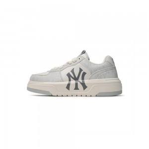 MLB CHUNKY Liner Denim Classic Monogram New York Yankees Sneakers | YR99-M1QF