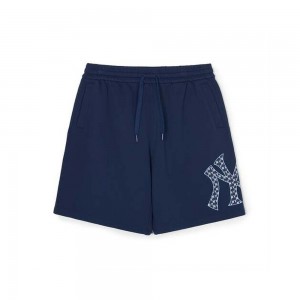 MLB Classic MONOGRAM Big Lux 9In Shorts New York Yankees Shorts | AS14-V7PQ