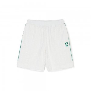 MLB Classic MONOGRAM Terry Shorts Cleveland Guardians Pants | IZ58-X6QR