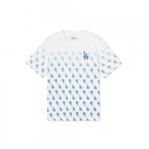 MLB Classic Monogram Gradation T Shirt LOS ANGELES DODGERS T-Shirts | SM82-Z5NX