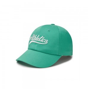 MLB Cursive Lettering Unstructured Ball Cap OAKLAND ATHLETICS Ball Caps | MD35-B5IM