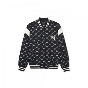 MLB Dia MONOGRAM Jersey Jqd Shoulder Block Varsity Jacket New York Yankees Jackets | TD65-W6XP