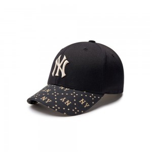 MLB Dia MONOGRAM Point Sturctured Ball Cap New York Yankees Ball Caps | GL88-F7SG