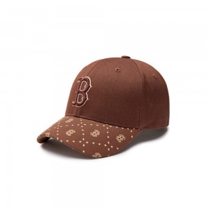 MLB Dia MONOGRAM Point Sturctured Ball Cap Boston Red Sox Ball Caps | AB96-O7KY