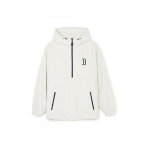 MLB Gorpcore Reflective Hood Anorak BOSTON REDSOX Hoodies | VQ09-S0WQ