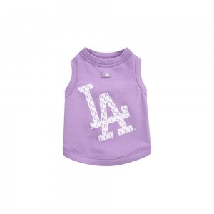 MLB MONOGRAM Big Logo T Shirt LA DODGERS Wear | ZZ19-V8OD