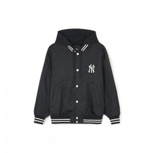 MLB Nylon Hood Varsity Jacket New York Yankees Varsity Jackets | RK06-T5QL