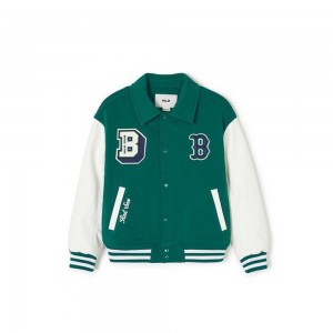 MLB Pop Varsity Padding Jumper Boston Red Sox Varsity Jackets | AA55-R5GD