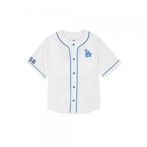 MLB Varsity Baseball Shirt LOS ANGELES DODGERS Shirts | MK62-J7OE