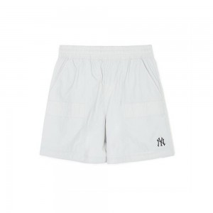 MLB Varsity Basic 7.5In Nylon Woven Shorts(Set) New York Yankees Training Pants | NK92-H0LD