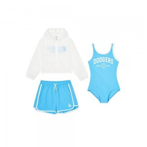 MLB Varsity Girls` Swimsuit Set LOS ANGELES DODGERS Swimwears | NO01-W1WC