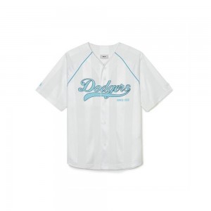 MLB Varsity High Gloosy Baseball Shirts LOS ANGELES DODGERS Shirts | JW51-S9WJ