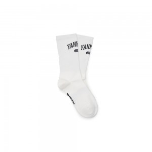 MLB Varsity Lettering Mid Socks New York Yankees Socks | AS74-G1GC