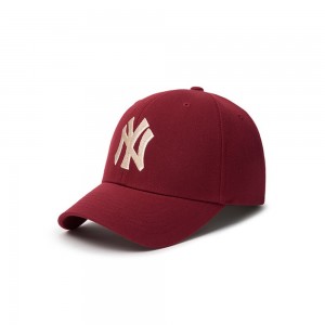 MLB Varsity Medium Logo Structured Ball Cap New York Yankees Ball Caps | AT35-H5DJ