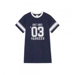 MLB Varsity Number Graphic Dress New York Yankees Dresses | JL41-R7IW