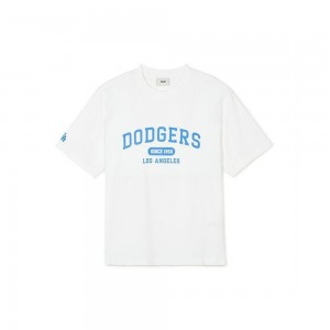 MLB Varsity Over Fit T Shirts LOS ANGELES DODGERS T-Shirts | VJ67-P9HN