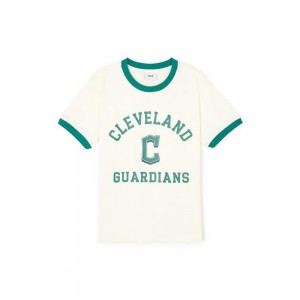 MLB Varsity T Shirt Cleveland Guardians T-Shirts | GK43-U9CC