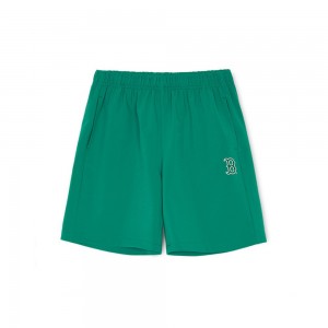 MLB Varsity Woven Shorts Boston Red Sox Pants | RG47-D2MK