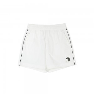 MLB [WMS] Sportive Varsity 4In Woven Shorts New York Yankees Shorts | HG84-T7UJ