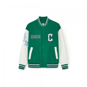 MLB Wool Wappen Varsity Jacket Cleveland Guardians Varsity Jackets | ZA08-K1YK