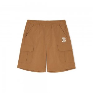 MLB Woven Cargo Shorts Boston Red Sox Pants | MA21-F1CQ