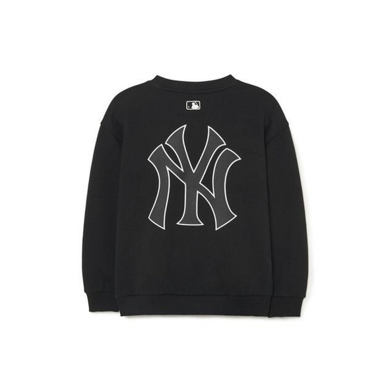 MLB Basic Big Logo Brushed Sweatshirt New York Yankees Sweatshirts | IO20-Z8AR