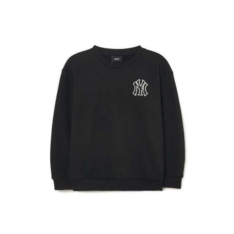 MLB Basic Big Logo Brushed Sweatshirt New York Yankees Sweatshirts | IO20-Z8AR