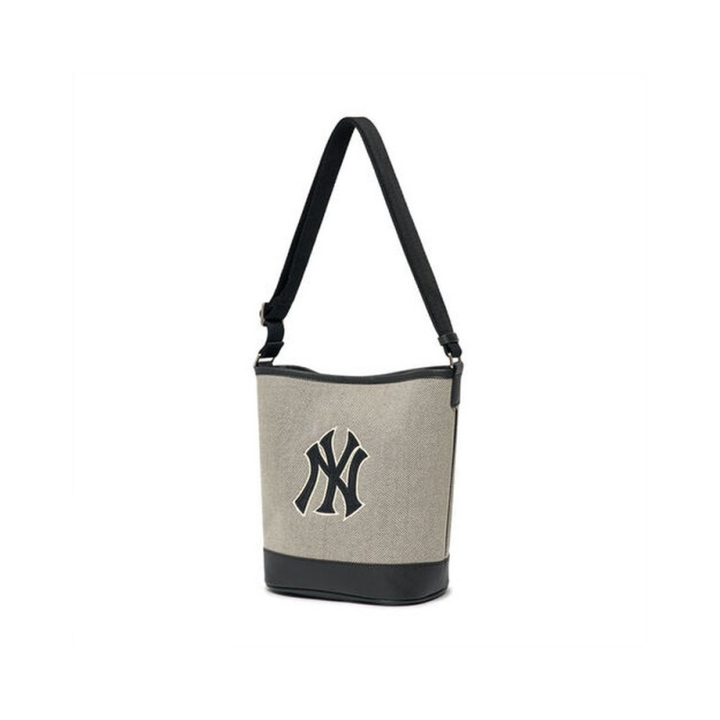 MLB Basic Big Logo Canvas Bucket Bag New York Yankees Bucket Bags | LQ21-Y9QX