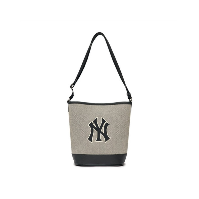 MLB Basic Big Logo Canvas Bucket Bag New York Yankees Bucket Bags | LQ21-Y9QX