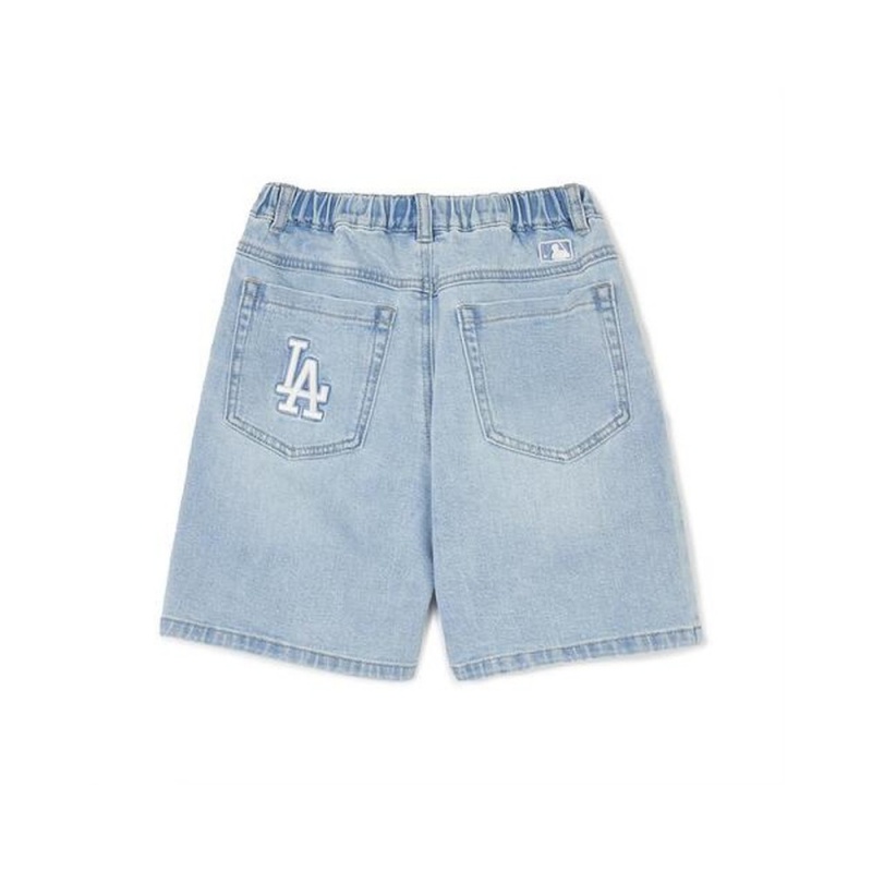 MLB Basic Denim Shorts LOS ANGELES DODGERS Pants | AX30-L5IX