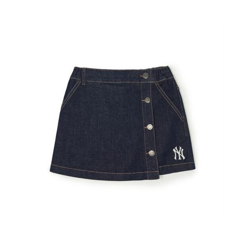 MLB Basic Denim Skirt New York Yankees Skirts | DK68-A5DG