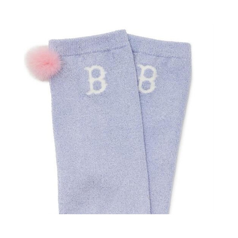 MLB Basic Girls Knee Socks Boston Red Sox Socks | AF33-E2HG