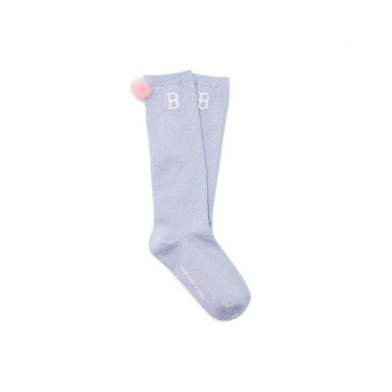 MLB Basic Girls Knee Socks Boston Red Sox Socks | AF33-E2HG