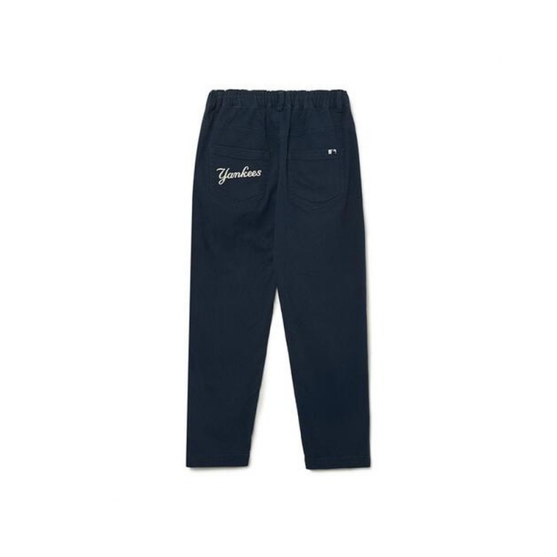 MLB Basic Pintuck Pants (Regular Baggy Fit) New York Yankees Pants | LC47-V0JN