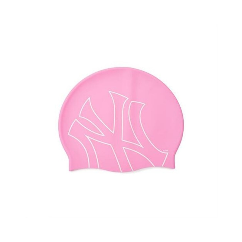 MLB Basic Silicone Swim Cap New York Yankees Accessories | QP29-V0WQ