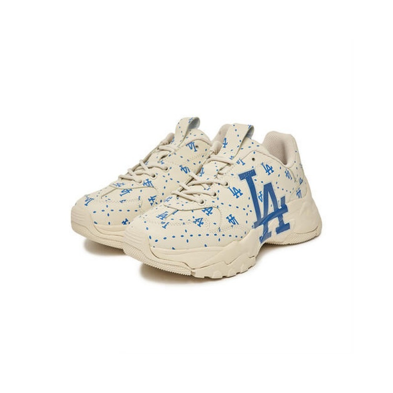 MLB Bigball CHUNKY Saffiano Dia Monogram LOS ANGELES DODGERS Sneakers | YO73-N4KS