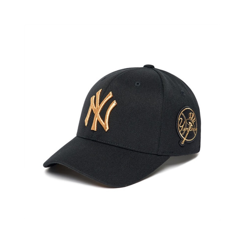 MLB Circle Stamp Ball Cap New York Yankees Ball Caps | NF98-X0SK