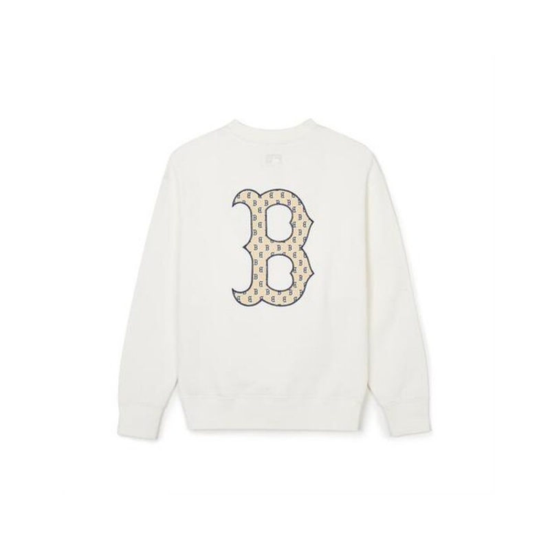 MLB Classic MONOGRAM Big Lux Sweatshirts BOSTON REDSOX Sweatshirts | YV13-Y4PX