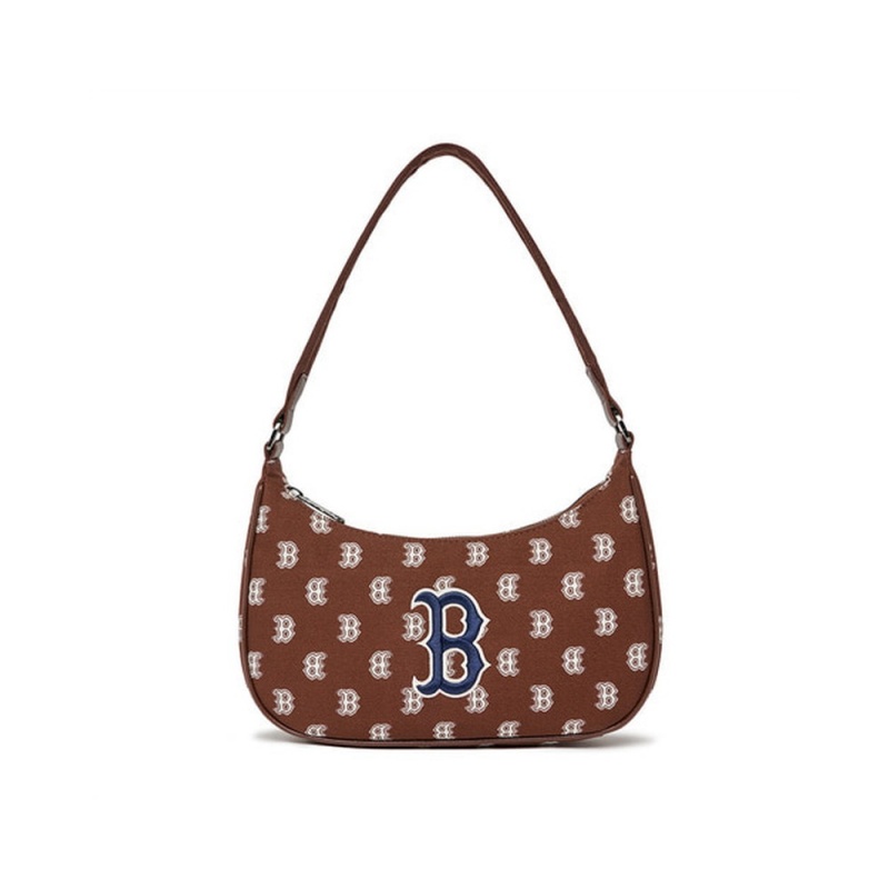 MLB Classic Monogram Hobo Bag BOSTON REDSOX Hobo Bags | UL70-L1EU