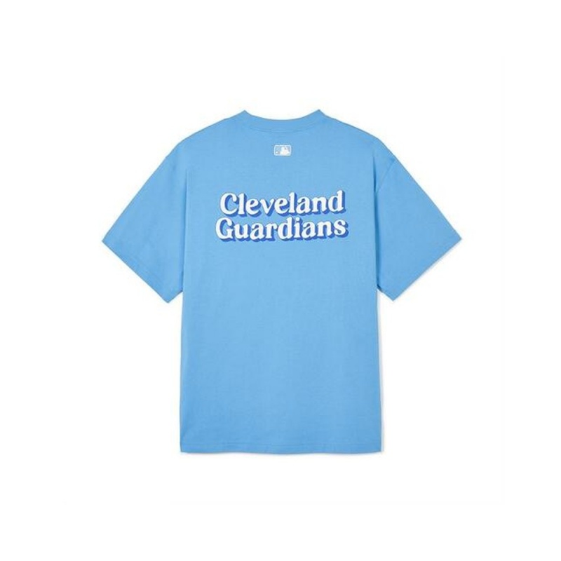 MLB Cursive Letter T Shirts Cleveland Guardians T-Shirts | PA88-M3TG