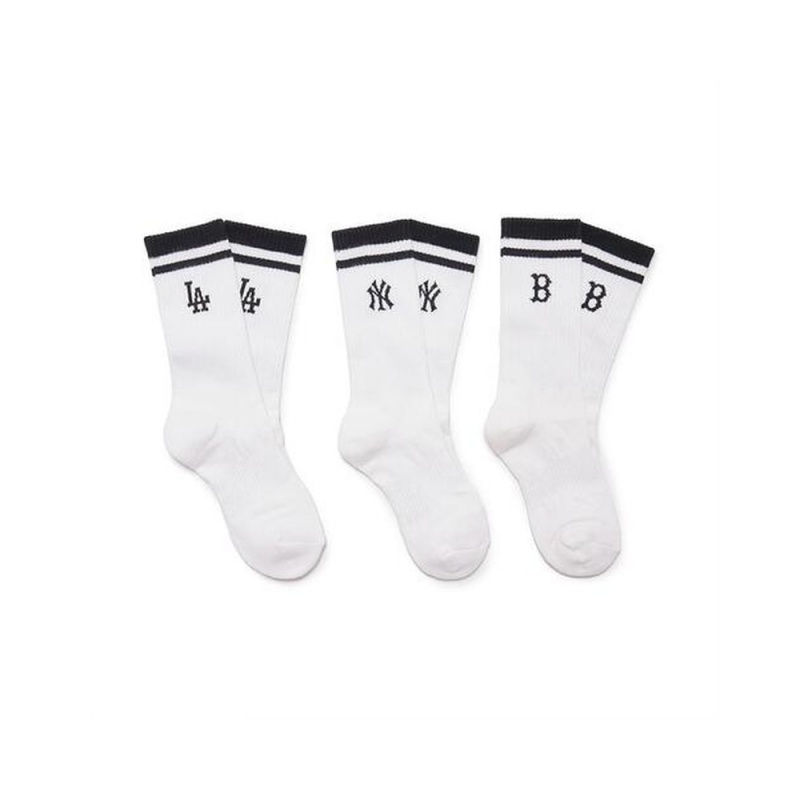 MLB Daily Stripe Socks 3Pairs Set MLB Socks | AM79-J8YF