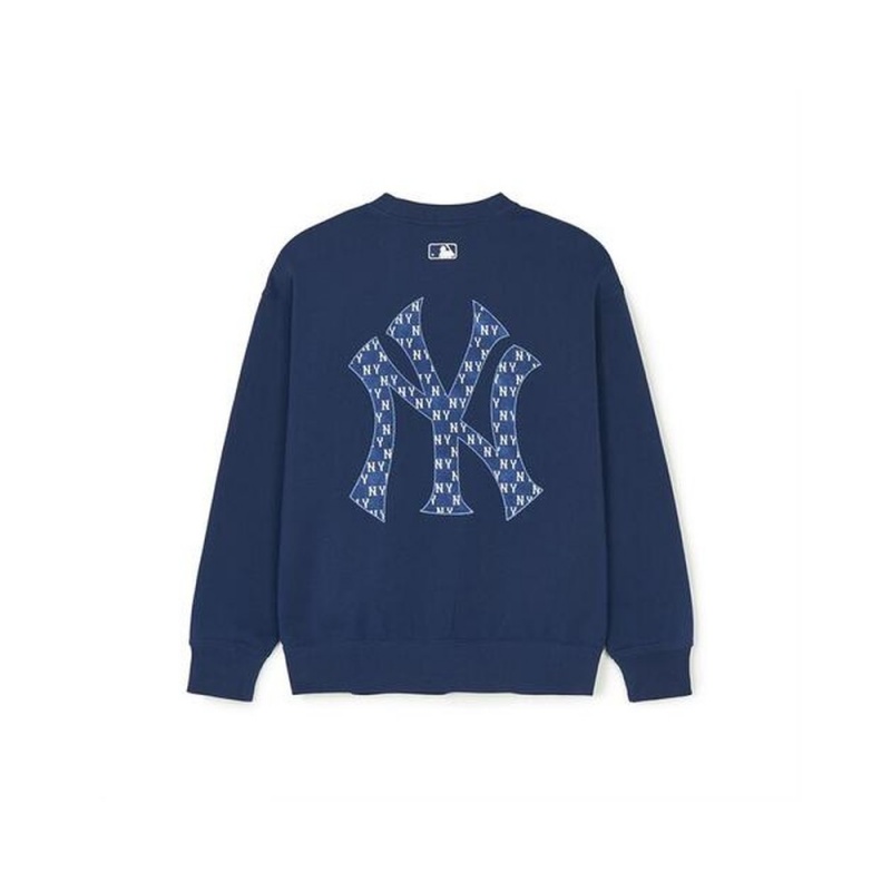 MLB Denim Like MONOGRAM Big Lux Sweatshirts New York Yankees Sweatshirts | MC96-L3QZ