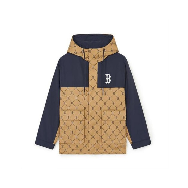 MLB Dia MONOGRAM Jqd Blocking Windbreaker BOSTON REDSOX Windbreakers | QF32-P0VP