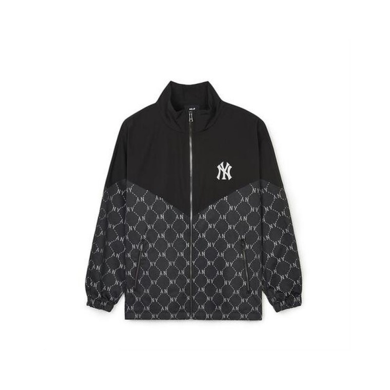 MLB Dia MONOGRAM Jqd V Block Stan Neck Windbreaker New York Yankees Windbreakers | PI49-U5NC